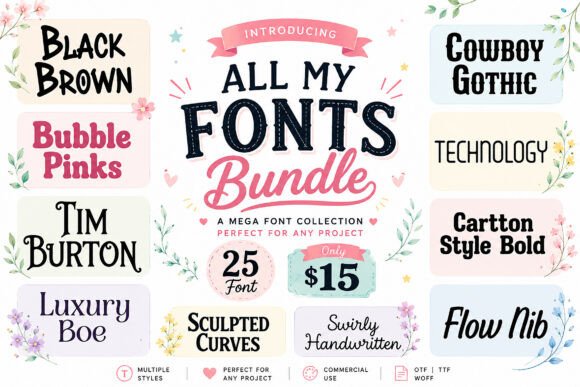 All My Fonts: A Complete Creative Typography Collection