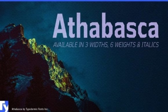 Athabasca: A Modern Typeface for Creative Versatility