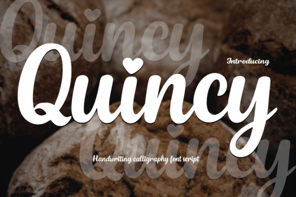 Discover Quincy: A Modern Calligraphy Font for Elegant Designs