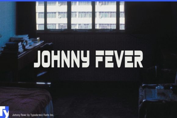 Johnny Fever: 1980s Swash Cap Typography