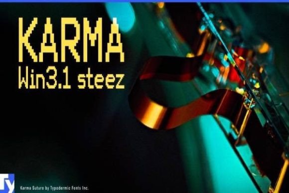 Karma: A Pixel Font Reborn for Modern Design