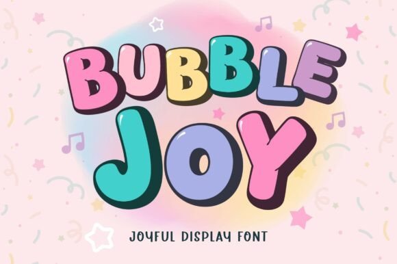 Meet Bubble Joy: A Playful Font for Every Design