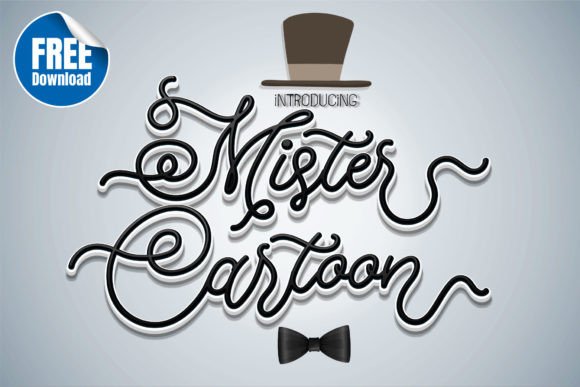Mister Cartoon: A Charming Handwritten Font for Timeless Designs