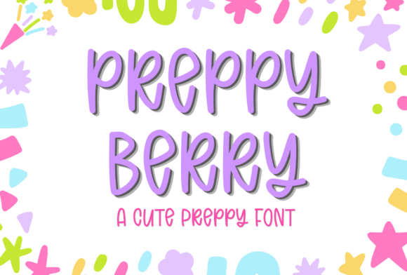 Preppy Berry: A Playful Handwritten Font for Creative Projects