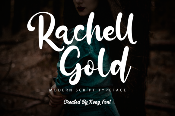 Rachell Gold: A Playful Script Font for Modern Design