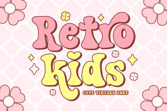 Retro Kids: A Cute Serif Font for Creative Projects