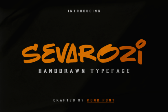 Sevarozi: A Modern Handwritten Font for Creative Projects