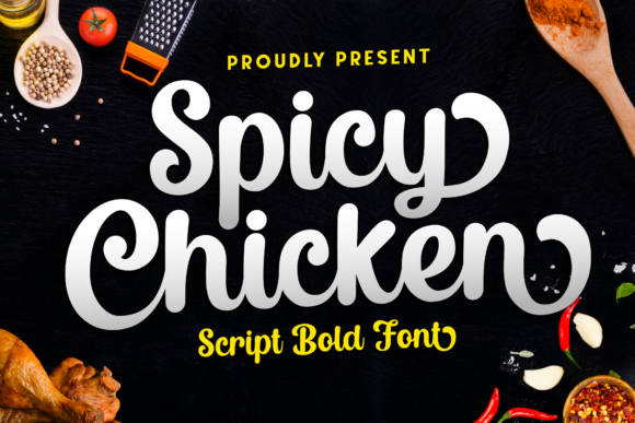 Spicy Chicken: A Charming Script Font for Elegant Designs