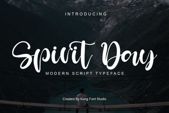 Spirit Day: A Modern Handwritten Script Font