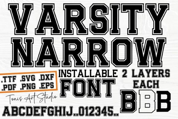 Varsity Narrow: A Classic Typeface for Bold Designs