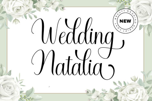 Wedding Natalia: A Script Font of Timeless Elegance